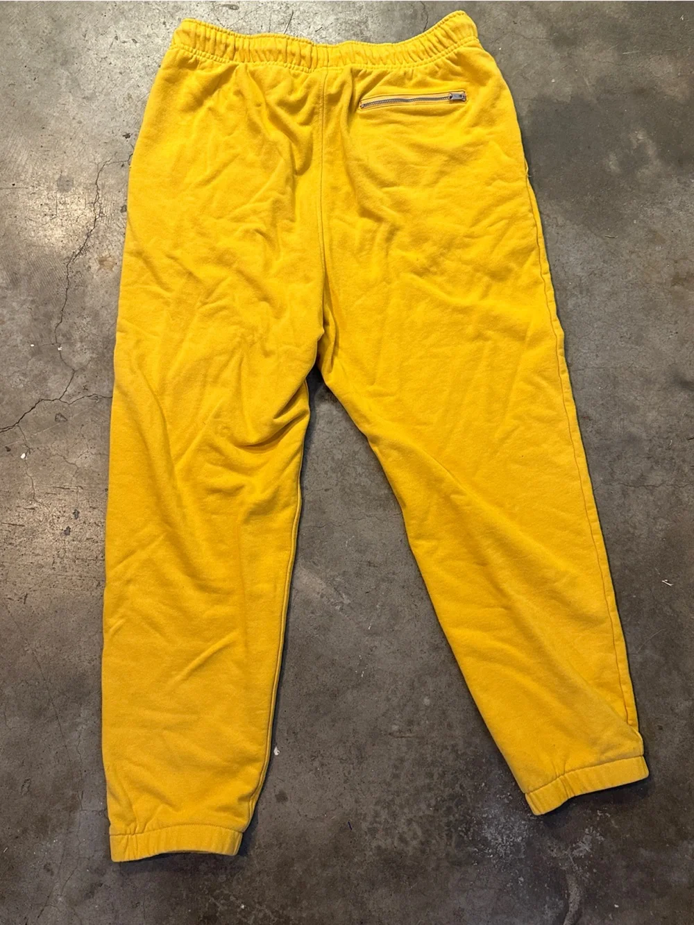 Vtg Jordan Yellow Fleece Sweatpants